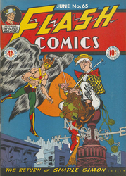 Flash Comics #65 (1940 - 1949) Comic Book Value