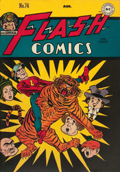 Flash Comics #74 (1940 - 1949) Comic Book Value