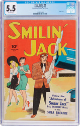 Four Color Series II #4 Smilin' Jack (1942 - 1962) Comic Book Value