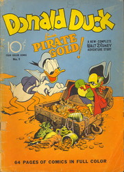 Four Color Series II #9 Donald Duck Finds Pirate Gold (1942 - 1962) Comic Book Value