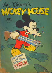 Four Color Series II #27 Walt Disney's Mickey Mouse and the Seven Colored Terror (1942 - 1962) Comic Book Value
