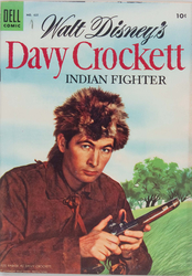 Four Color Series II #631 Davy Crockett, Indian Fighter