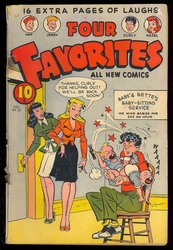 Four Favorites #32 (1941 - 1947) Comic Book Value