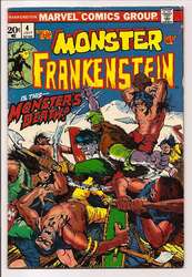 Frankenstein #4 (1973 - 1975) Comic Book Value