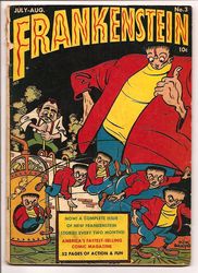 Frankenstein Comics #3 (1945 - 1954) Comic Book Value