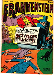 Frankenstein Comics #6 (1945 - 1954) Comic Book Value