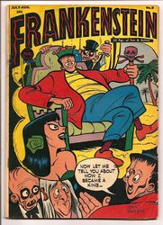 Frankenstein Comics #8 (1945 - 1954) Comic Book Value