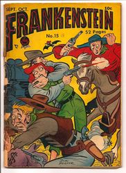 Frankenstein Comics #15 (1945 - 1954) Comic Book Value