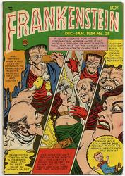 Frankenstein Comics #28 (1945 - 1954) Comic Book Value