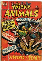 Frisky Animals #51 (1951 - 1953) Comic Book Value