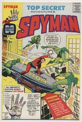 Spyman #1 (1966 - 1967) Comic Book Value