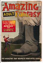 Amazing Adult Fantasy #14 (1961 - 1962) Comic Book Value