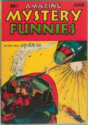 Amazing Mystery Funnies #V2 #6 (1938 - 1940) Comic Book Value
