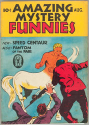 Amazing Mystery Funnies #V2 #8 (1938 - 1940) Comic Book Value
