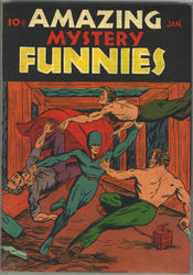 Amazing Mystery Funnies #V3 #1 (1938 - 1940) Comic Book Value