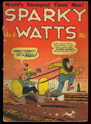 Sparky Watts #4 (1942 - 1949) Comic Book Value