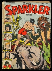 Sparkler Comics #28 (1941 - 1955) Comic Book Value