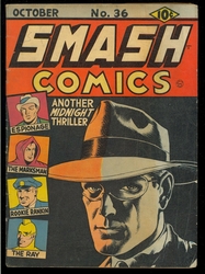 Smash Comics #36 (1939 - 1949) Comic Book Value