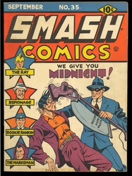 Smash Comics #35 (1939 - 1949) Comic Book Value