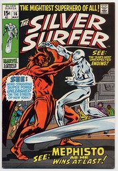 Silver Surfer, The #16 (1968 - 1970) Comic Book Value
