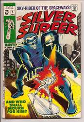 Silver Surfer, The #5 (1968 - 1970) Comic Book Value
