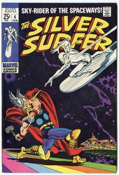 Silver Surfer, The #4 (1968 - 1970) Comic Book Value