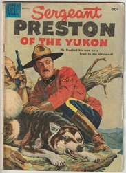 Sergeant Preston of The Yukon #15 (1953 - 1959) Comic Book Value