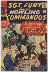 Sgt. Fury and His Howling Commandos #4 (1963 - 1981) Comic Book Value