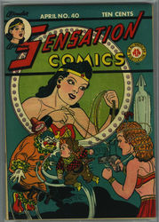 Sensation Comics #40 (1942 - 1952) Comic Book Value