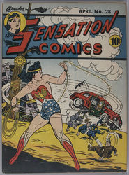 Sensation Comics #28 (1942 - 1952) Comic Book Value