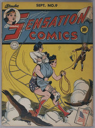 Sensation Comics #9 (1942 - 1952) Comic Book Value