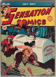 Sensation Comics #7 (1942 - 1952) Comic Book Value