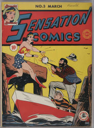 Sensation Comics #3 (1942 - 1952) Comic Book Value