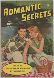Romantic Secrets #38 (1949 - 1953) Comic Book Value