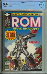 Rom #1 (1979 - 1986) Comic Book Value