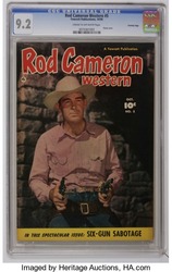 Rod Cameron Western #5 (1950 - 1953) Comic Book Value