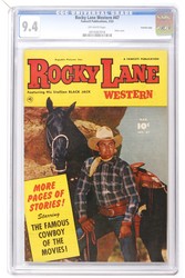 Rocky Lane Western #47 (1949 - 1959) Comic Book Value