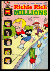 Richie Rich Millions #59 (1961 - 1982) Comic Book Value