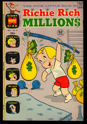 Richie Rich Millions #55 (1961 - 1982) Comic Book Value
