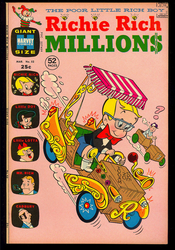 Richie Rich Millions #52 (1961 - 1982) Comic Book Value