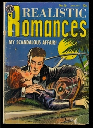 Realistic Romances #16 (1951 - 1954) Comic Book Value