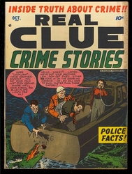 Real Clue Crime Stories #V7 #8 (1947 - 1953) Comic Book Value