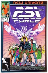 Psi-Force #1 (1986 - 1989) Comic Book Value