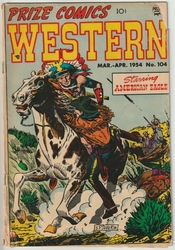 Prize Comics Western #104 (1948 - 1956) Comic Book Value