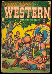 Prize Comics Western #101 (1948 - 1956) Comic Book Value