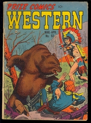 Prize Comics Western #92 (1948 - 1956) Comic Book Value