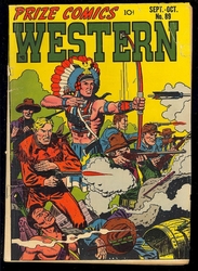 Prize Comics Western #89 (1948 - 1956) Comic Book Value