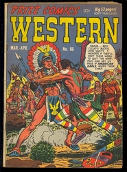 Prize Comics Western #86 (1948 - 1956) Comic Book Value