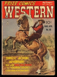 Prize Comics Western #80 (1948 - 1956) Comic Book Value