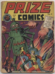 Prize Comics #4 (1940 - 1948) Comic Book Value